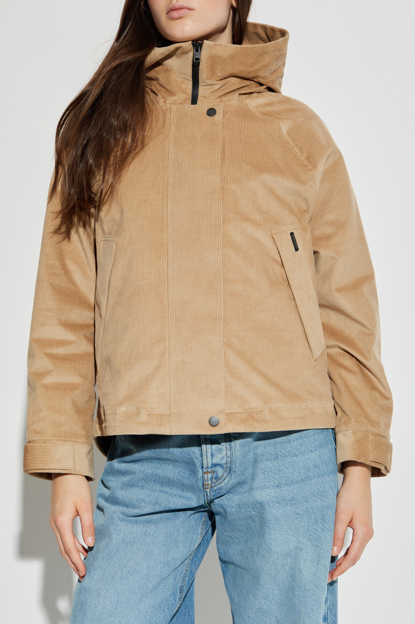 ジャケット・アウター fur hooded corduroy jacket Woolrich Corduroy jacket with hood | Women's | Vitkac